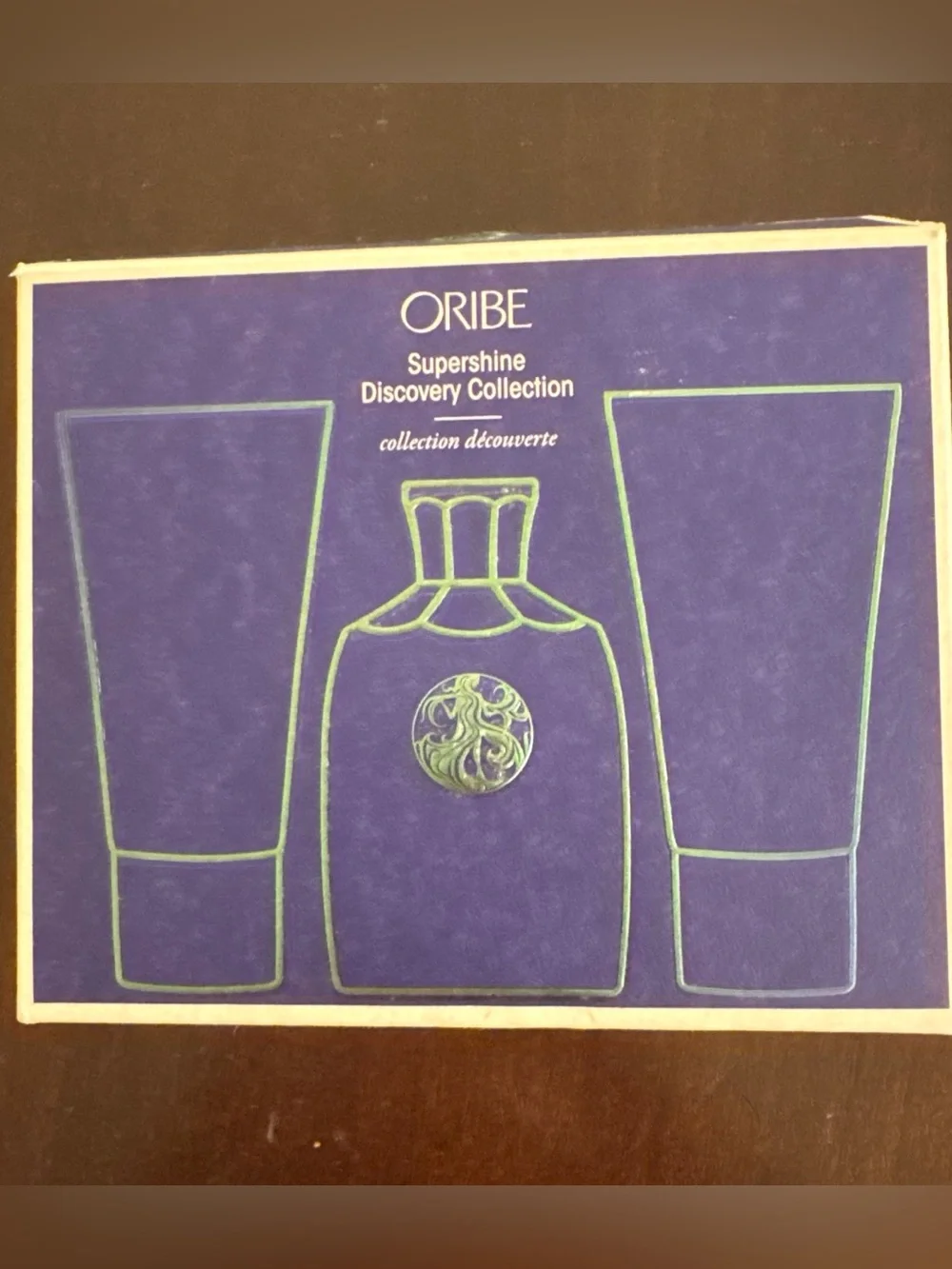 Oribe Supershine Hydrating Shampoo & Moisturizing Cream Trio - Deep Blue